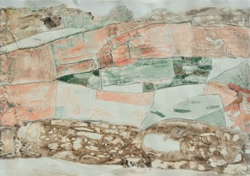 Nr. 3, 56 x 78 cm, Mischtechnik auf Papier, 2010